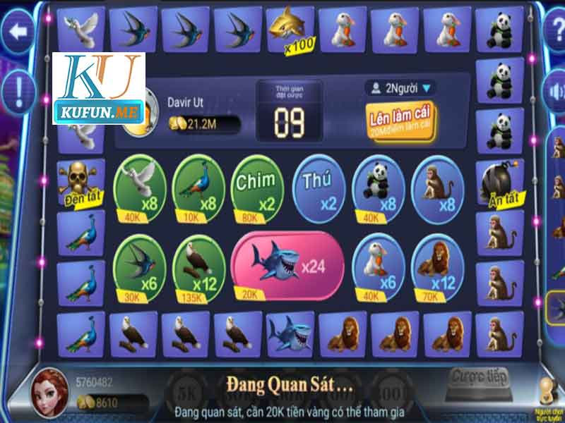Mẹo chơi Quay thú KU FUN